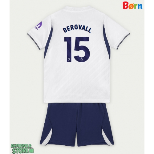 Tottenham Hotspur Lucas Bergvall #15 Replika Babytøj Hjemmebanesæt Børn 2026-27 Kortærmet (+ Korte bukser)